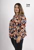 Picture of CURVY GIRL TROPICAL PRINT SHIRT